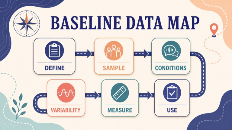 Baseline data treatment planning concept map showing the core domains and clinical questions