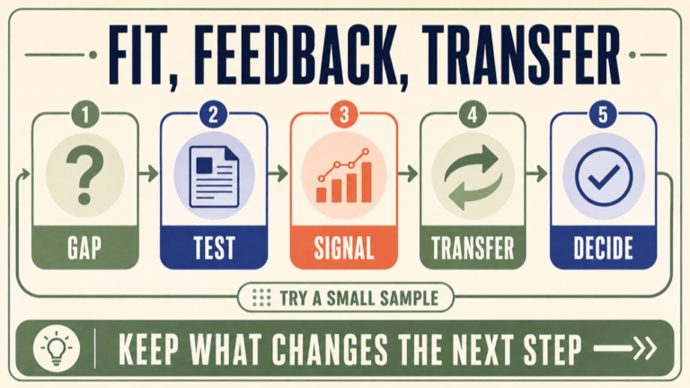 best slp praxis study guide infographic showing fit, feedback, transfer