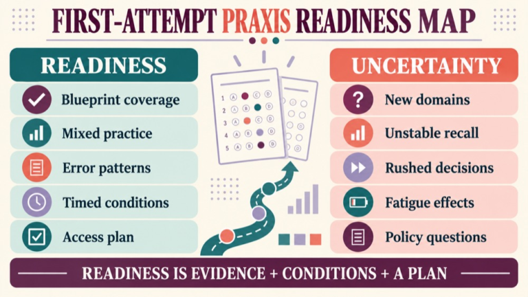 Can you pass slp praxis on your first attempt concept map showing the core domains and clinical questions