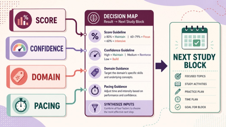 How to use SLP Praxis practice tests by turning results into a domain and pacing study plan
