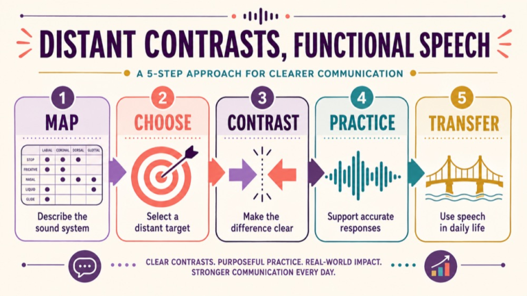 Maximal oppositions therapy infographic showing context, evidence, and proportionate next steps