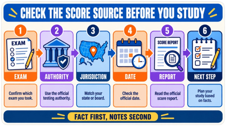 passing score praxis speech language pathology infographic showing check the score source before you study