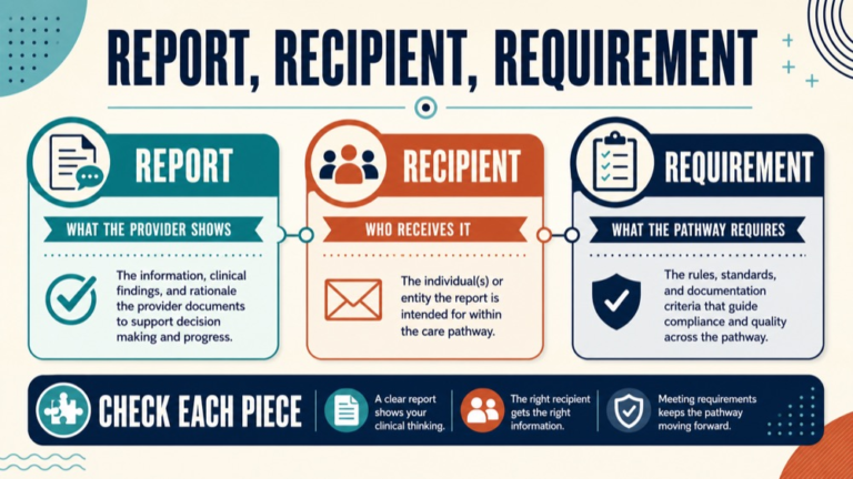 praxis score recipients infographic showing report, recipient, requirement