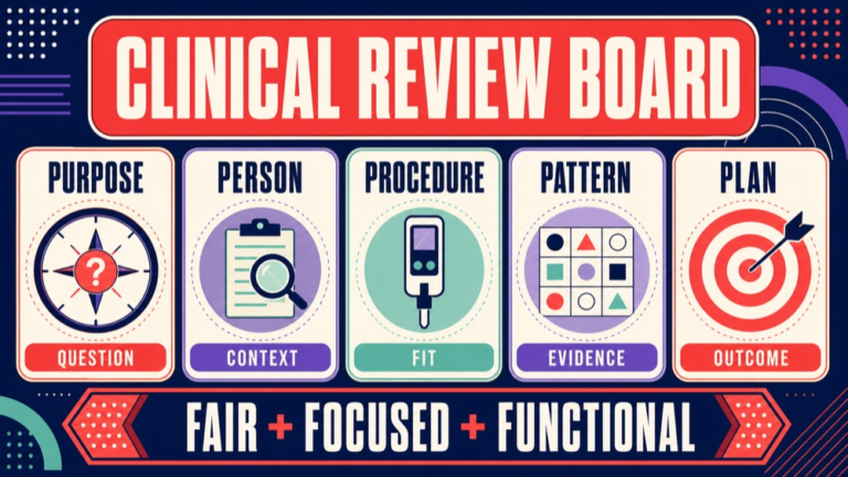 Screening assessment diagnosis Praxis questions showing a purpose person procedure pattern plan review board