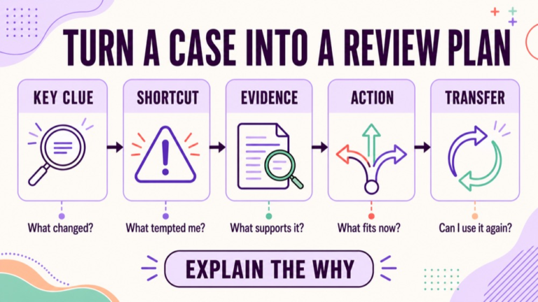 Speech language pathology case study questions review board comparing clue shortcut evidence action and review