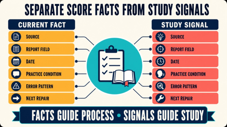 speech language pathology praxis passing score infographic showing separate score facts from study signals
