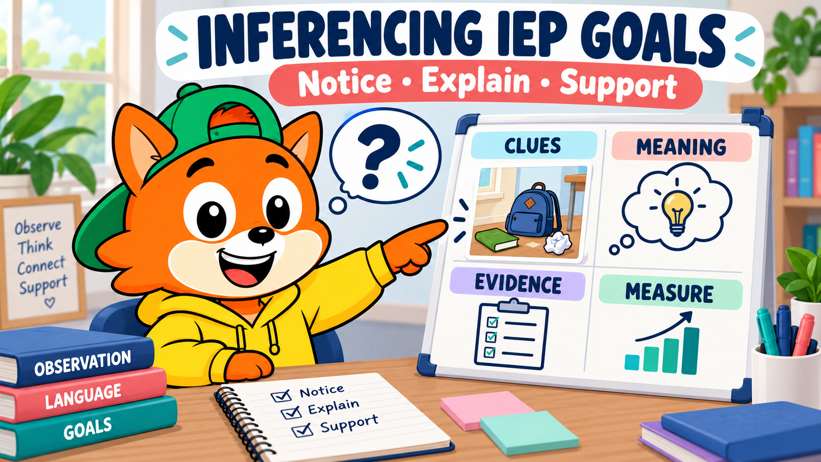PIP exploring inferencing goals for IEP planning