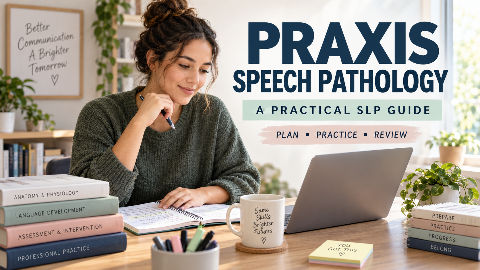 Praxis Urban Dictionary cover showing a clear plan, practice routine, and progress check